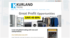 Desktop Screenshot of kurlandtrading.com